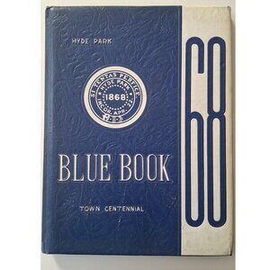 NBA Player Russ Lee, Yearbook 1968 Hyde Park Boston MA Blue Book